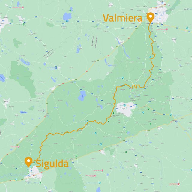 Valmiera - Sigulda