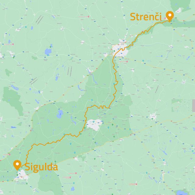 Strenči - Sigulda