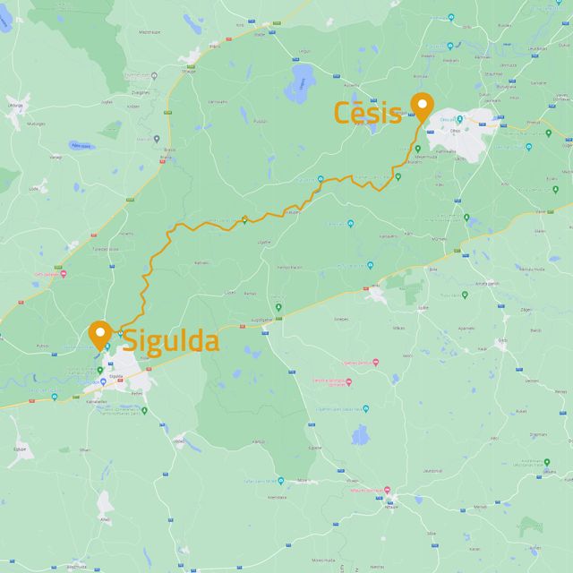 Cēsis - Sigulda