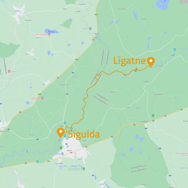 Līgatne - Sigulda